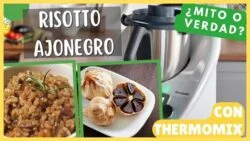 ¿RISOTTOS🍚  con THERMOMIX ✅ ? RISOTTO de AJO NEGRO con THERMOMIX a prueba 👌